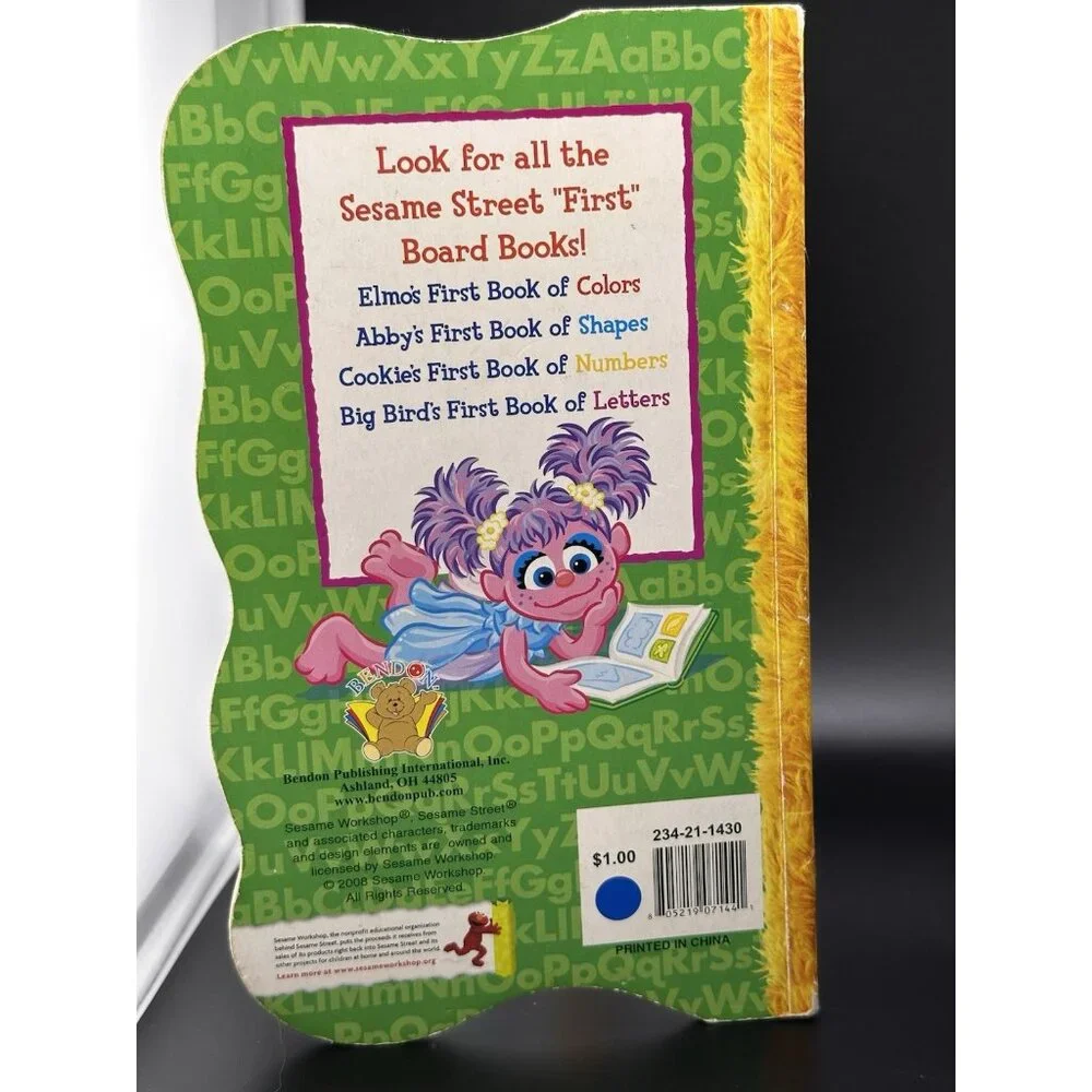 Sesame Street Murray's First Book of Words Big Bird’s First Book‎ Of Letters Lot